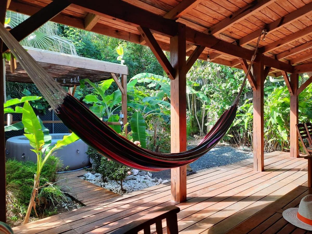 Kaz Creole Aventure Tropicale Insolite, Fibre, Jardin Et Jacuzzi Prives Saint-Francois  Exteriér fotografie