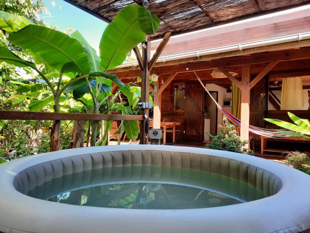 Kaz Creole Aventure Tropicale Insolite, Fibre, Jardin Et Jacuzzi Prives Saint-Francois  Exteriér fotografie
