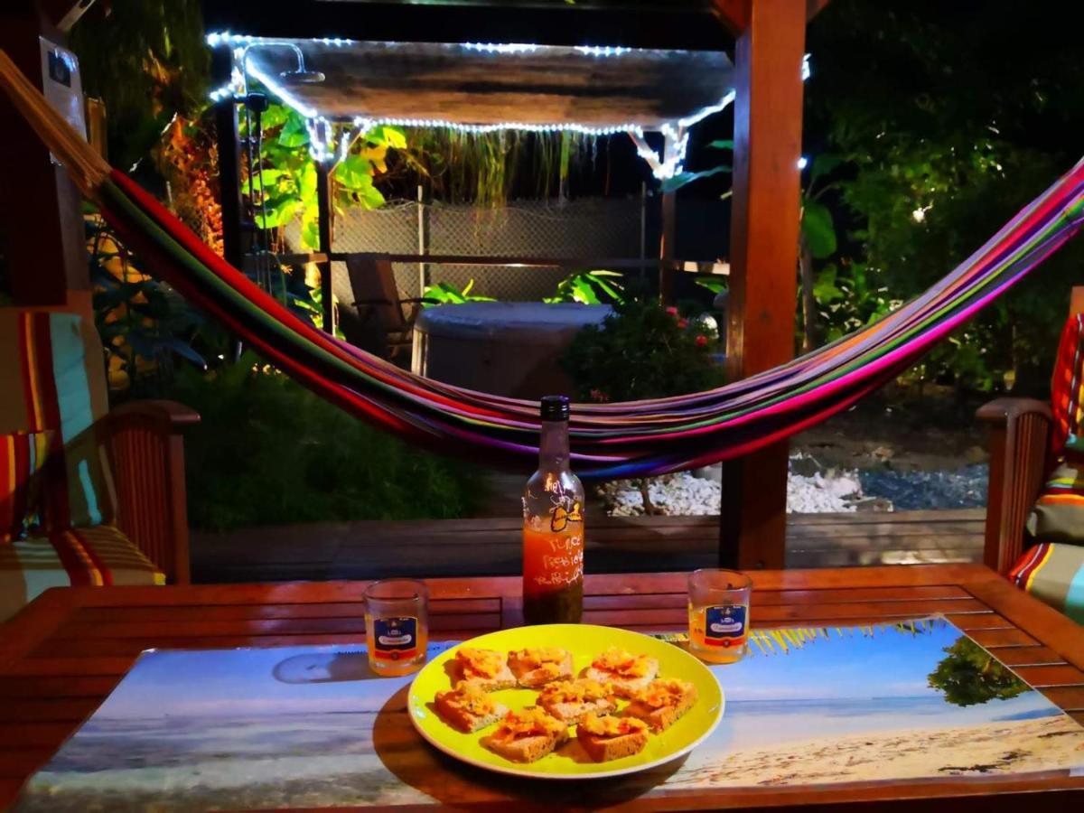 Kaz Creole Aventure Tropicale Insolite, Fibre, Jardin Et Jacuzzi Prives Saint-Francois  Exteriér fotografie