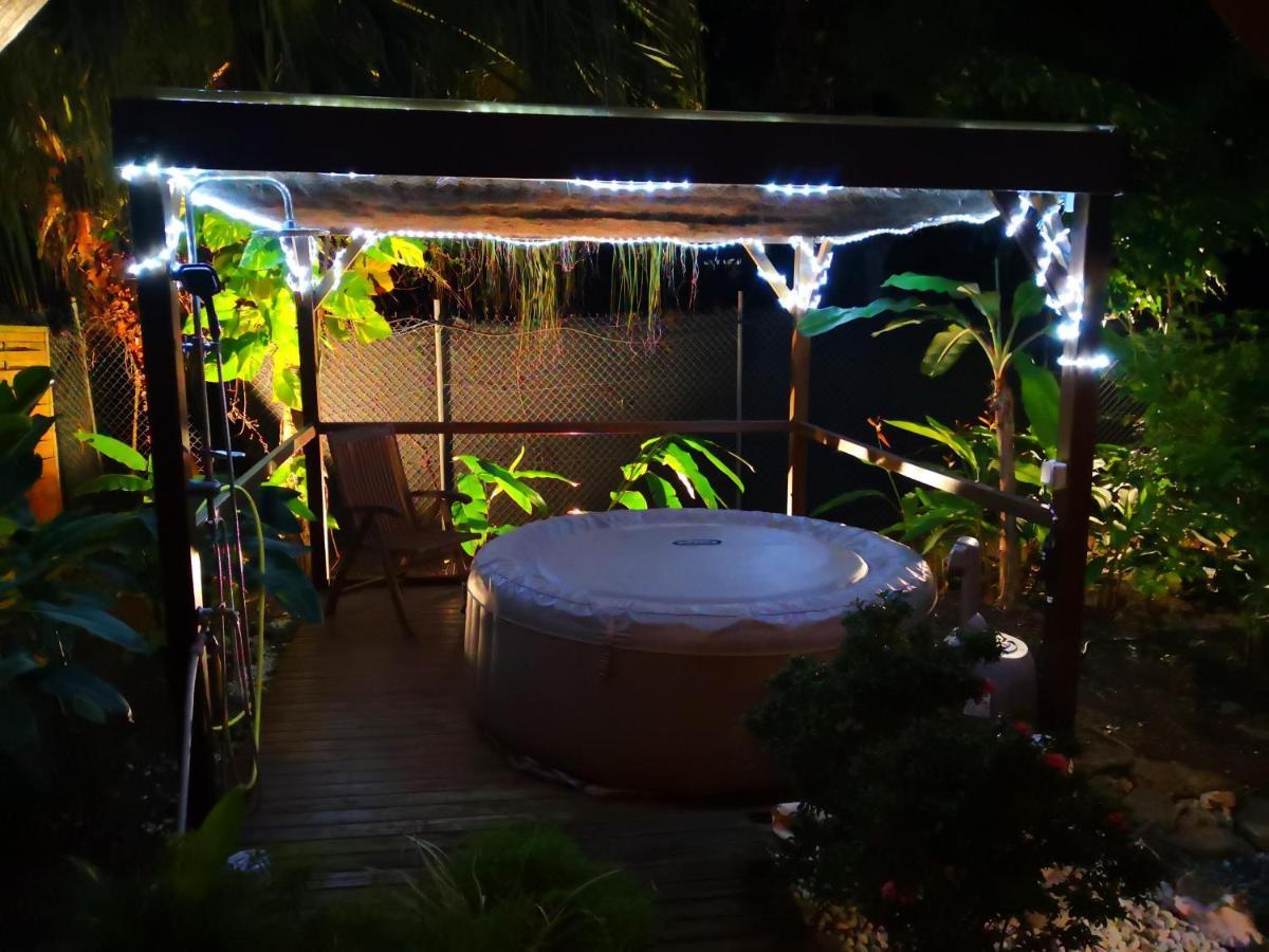 Kaz Creole Aventure Tropicale Insolite, Fibre, Jardin Et Jacuzzi Prives Saint-Francois  Exteriér fotografie