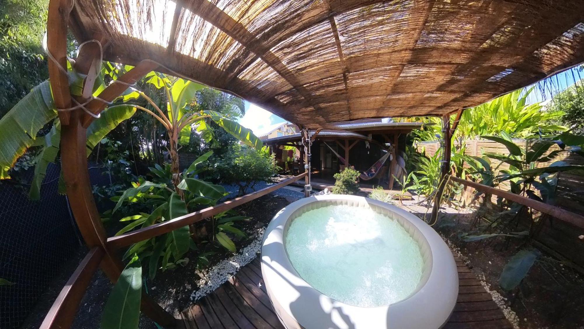 Kaz Creole Aventure Tropicale Insolite, Fibre, Jardin Et Jacuzzi Prives Saint-Francois  Exteriér fotografie