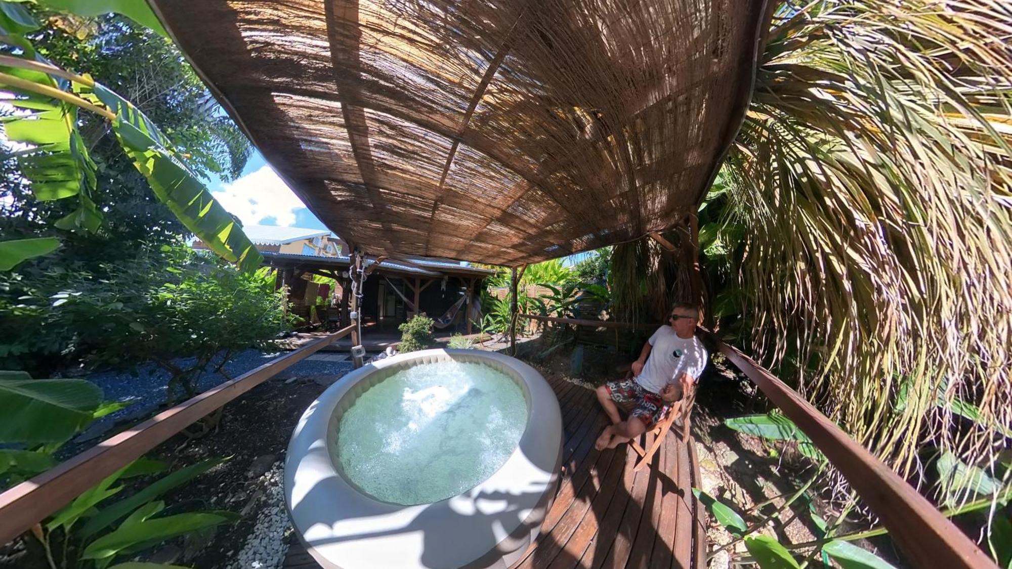 Kaz Creole Aventure Tropicale Insolite, Fibre, Jardin Et Jacuzzi Prives Saint-Francois  Exteriér fotografie