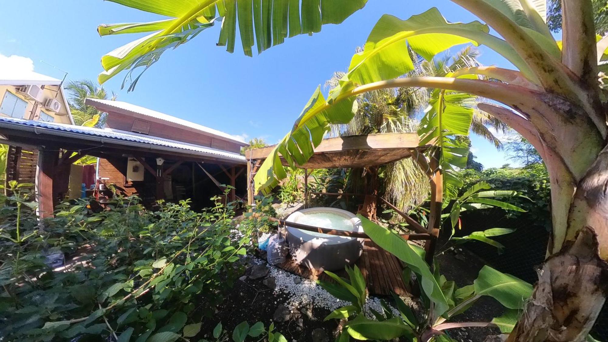 Kaz Creole Aventure Tropicale Insolite, Fibre, Jardin Et Jacuzzi Prives Saint-Francois  Exteriér fotografie